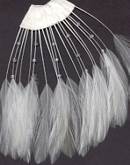CLR 103 Feather with Beads